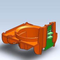 aquaspot 3D CAD montage voet